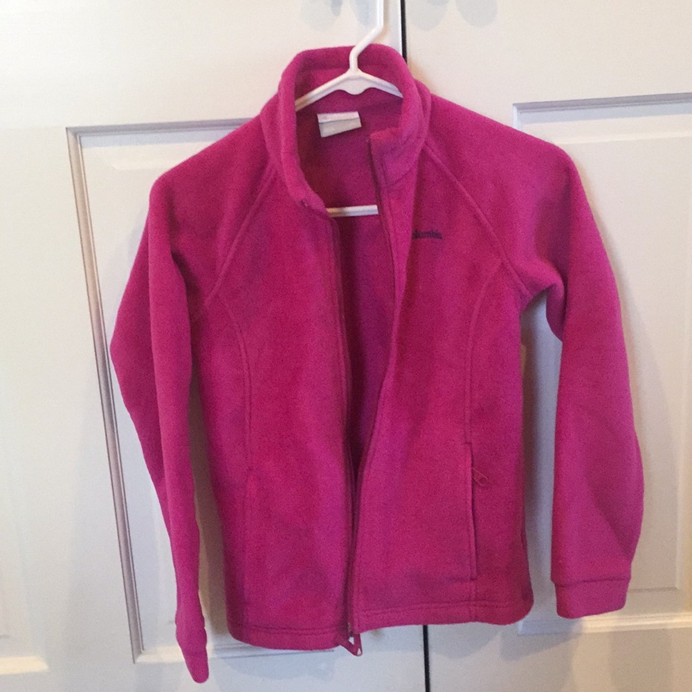 Girls M Columbia fleece jacket